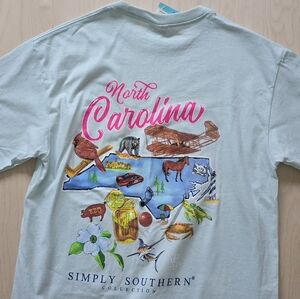 Simply Southern North Carolina Baby Blue T-Shirt
